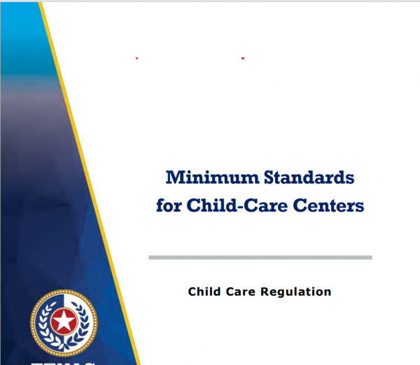 Minimum Standards For ChildCare Centers In Texas 2024 Alis Lucina